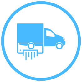 Mobile Shredding Icon Mobile Shredding Icon